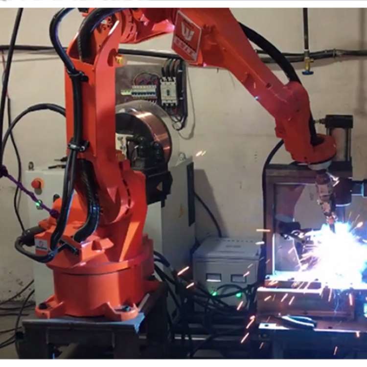 Welding Robotic Arm 6 Axis QJR6-3 China Robot With Mig Welders Welding ...