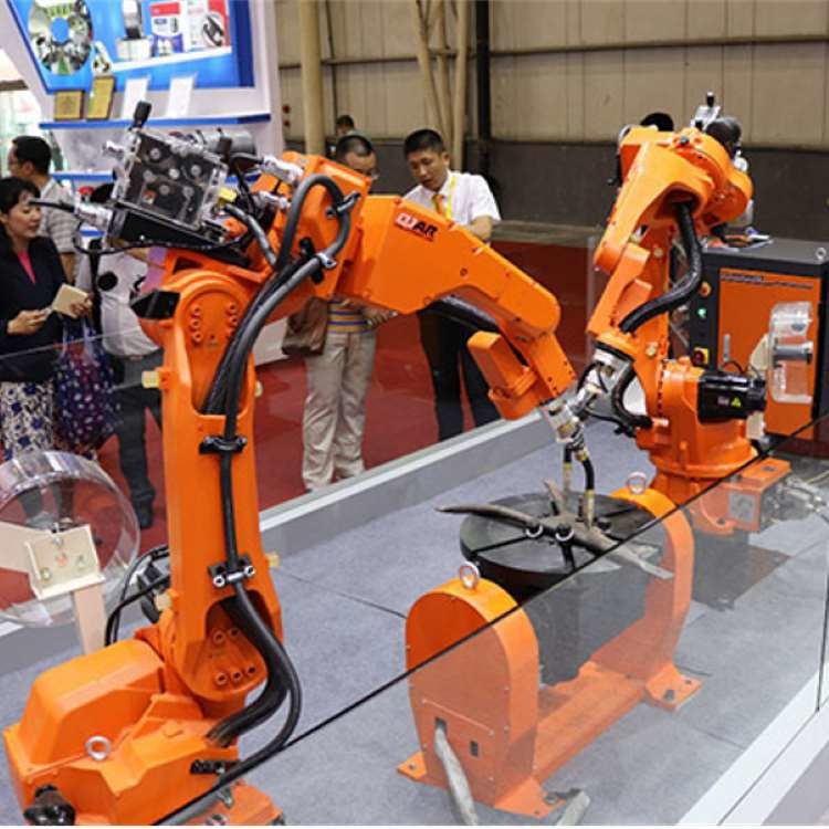 Welding Robot China QJR6-2000H With Robotic Welding Arm 6 Axis For Mig ...