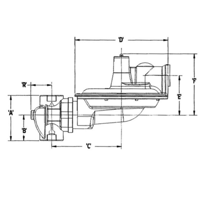 ITRON B31 Series Pressure Regulators And Gas Pressure Reducing Valve And Gas Pressure Reducing Valve