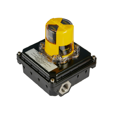 Westlock Rotary Position Monitors Limit Switch 3000 8300 3300 Series With Fisher V150 Valve And DVC6200 Positioner