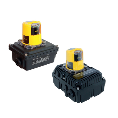 Westlock Rotary Position Monitors Limit Switch 3000 8300 3300 Series With Fisher V150 Valve And DVC6200 Positioner