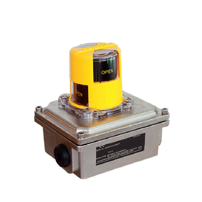 Westlock Rotary Position Monitors Limit Switch 3000 8300 3300 Series With Fisher V150 Valve And DVC6200 Positioner