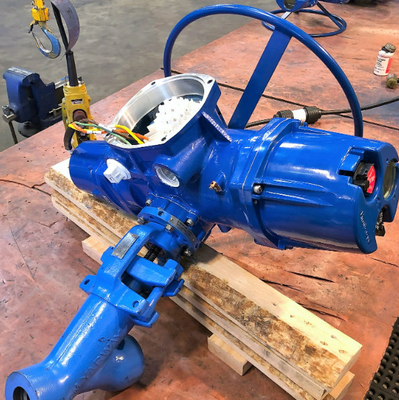 Limitorque QX Electric Actuator For Valves Work With Fisher EZ Valve Body