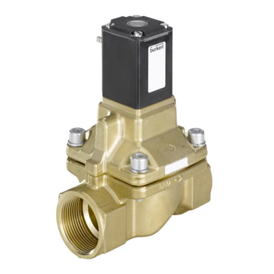 Burket 5404 Servo Assisted 2/2 - Way Piston Valve