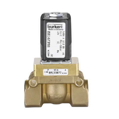 Burket 5404 Servo Assisted 2/2 - Way Piston Valve
