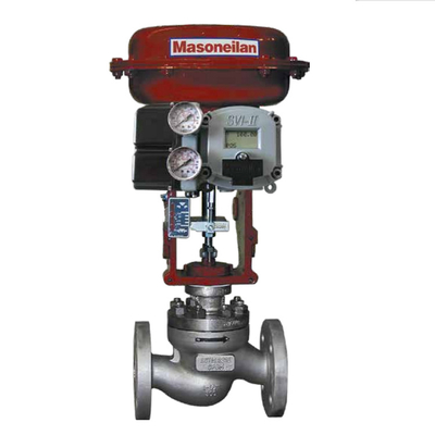 Masonelian 21000 Series Globe Valves Wirh SVI2 21123121 Positioner 87 / 88 Actuator