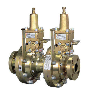 Tartarini FL Pressure Regulators With Monitor Shut Off Valve Reducing Regulators