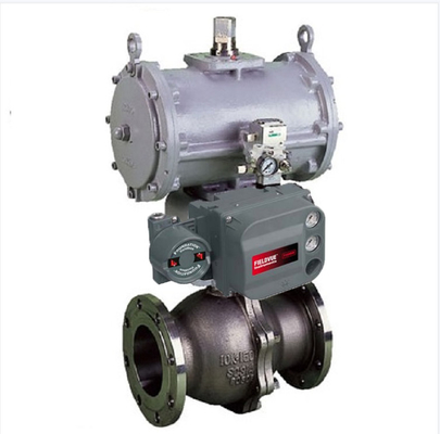 Control Valve KOSO 310K With Fisher DVC6200 Pneumatic Positioner 6300RC Actuator