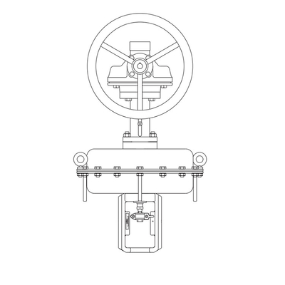 Spirax Sarco Pneumatic Control Valve PN9000 High Temperature Pneumatic Speed