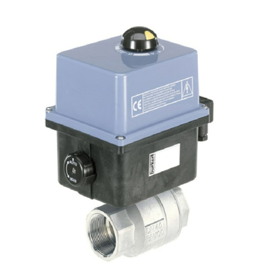 Burket  Pneumatic Rotary Actuator Electric 8804  2/2 Way with chinese brand Ball Valve