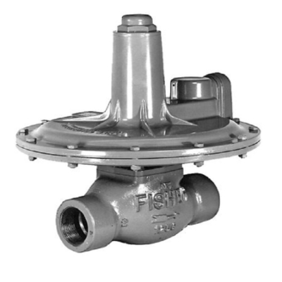 Fisher 133 Series Medium Pressure Regulators Pneumatic Gas Pressure Reducing Valve