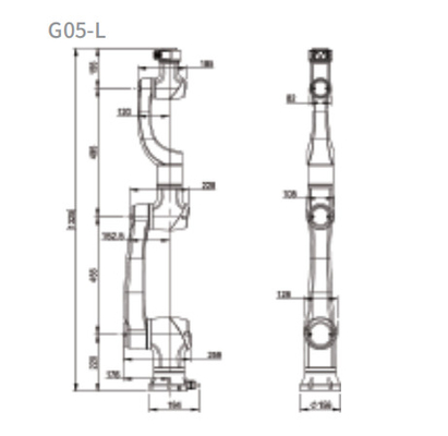 CNGBS 3kg Payload Welding Collaborative Robot Arm With China Megmeet