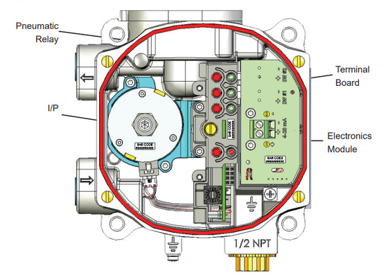 Masoneilan SVI1000 Pneumatic Control Valve Positioner BR200 BR400 Volume Booster 78-40 Filter Regulator