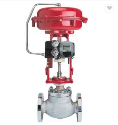Red Masoneilan 21000 Series Single Port Valve For Valve Positioner SVI3