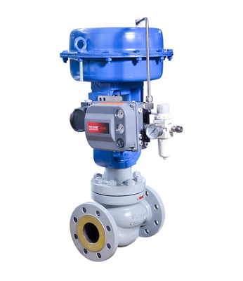 Chinese Control Valve With Fisher Digital Valve Positioner DVC6200