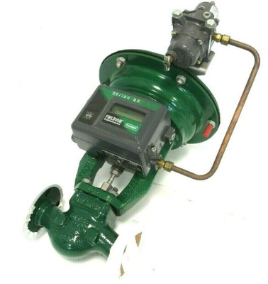 Chinese Flow Control Valve With Fisher DVC2000 Valve Positioner And 67CFR Filter Regulator