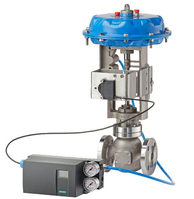 Siemens SIPART PS2 Aluminum Enclosure Electro Pneumatic Positioner For Flow Control Valve