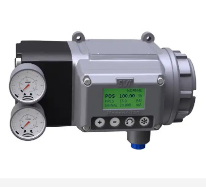 Flow Control Valve With Masoneilan SVI3 Digital Valve Positioner And Fisher 67CFR Filter