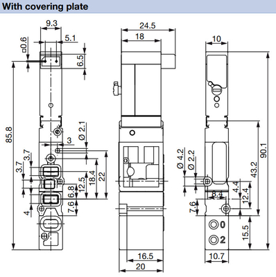 High Pressure Resistant 3/2 Running Burkert Brass Solenoid Valve 6524 For Pneumatic Applications