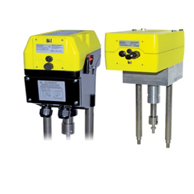 Control Valve Schischek Range Double Acting Electric Pneumatic Actuator Work With Damper