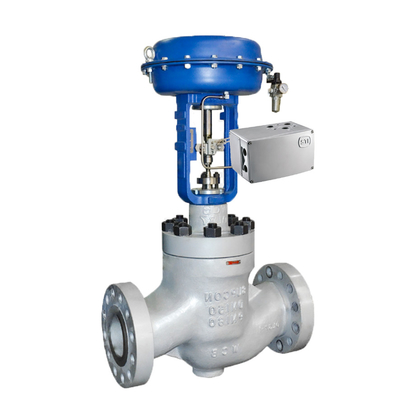 IMI STI Smart Positioner With Chinese Brand Control Valve And Fisher 67Cfr Regulator
