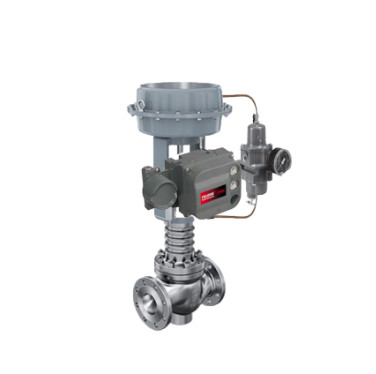 Easy Operation Chinese Control Valve With Fisher Digital Valve Positioner DVC6200