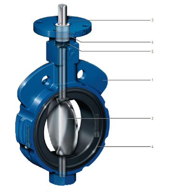 Keystone Butterfly Valve FIGURE 990 AND 920 RESILIENT SEATED With Topworx Limited Switch Box