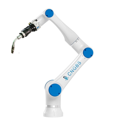 6 Axis CNGBS 3kg Payload Cobot Welding Robot Arm With Tig MiG Arc Welding Machine