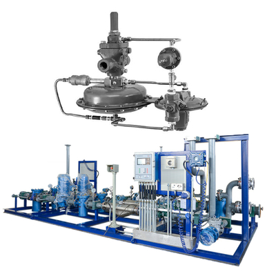Fisher Regulator 1190 Low Pressure Gas Blanketing Valve Pilot Operated Pressure Reducing Valve For Skid Mounting