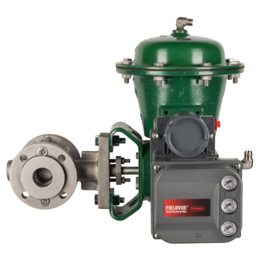 Easy Operation Chinese Control Valve With Fisher Digital Valve Positioner DVC6200