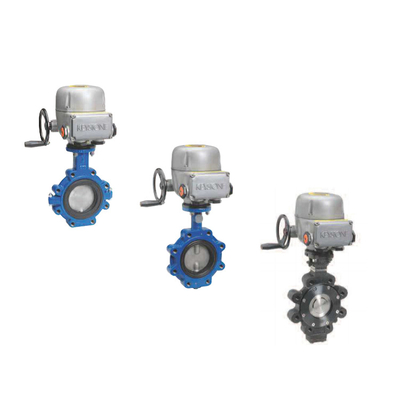 Control Valve Keystone Butterfly Valve With Electric Actuator EPI2 For Heavy Industrial Chemical Petrochemical Plants