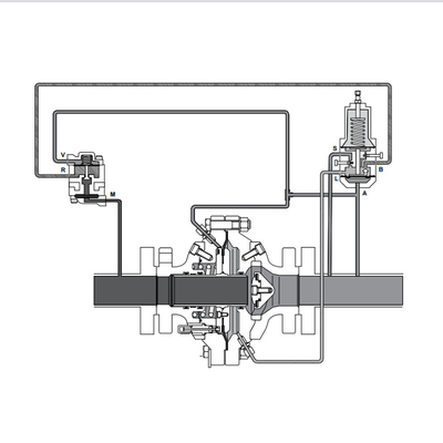 Chinese Skid Mounted With Regulating Control Valve TARARINI FLA Pressure Regulators For Gas