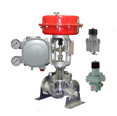 Masoneilan SVI1000 Pneumatic Control Valve Positioner BR200 BR400 Volume Booster 78-40 Filter Regulator