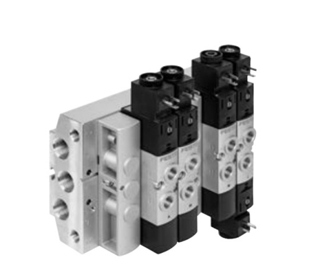 Chinese Control Valve With Pneumatic Actuator And Asco 8210G And Festo VUVS-L30 Solenoid Valve