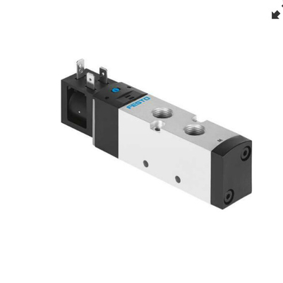 Chinese Control Valve With Pneumatic Actuator And Asco 8210G And Festo VUVS-L30 Solenoid Valve