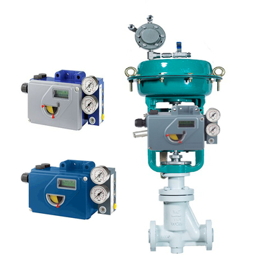 Chinese pnematic Control Valve With FOXBORO SRI990 Valve Positioner And Pneumatic Valve Actuator