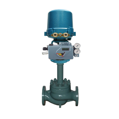 Chinese pnematic Control Valve With FOXBORO SRI990 Valve Positioner And Pneumatic Valve Actuator