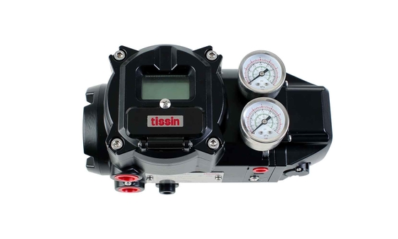 Tissin TS900 Smart Valve Positioner With Pneumatic Valve And Fisher Fisher 67CFR Pressure Reducing Valve