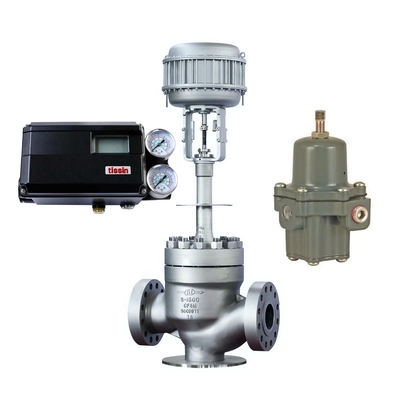 HART Protocol Logix 3200MD Digital HART Positioner Control Valve Positioner With Fisher 67CFR Filter Regulator