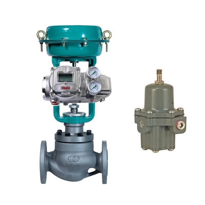 Chuanyi Control Valve Is Equipped With TissinTS905 Smart Valve Positioner And Fisher67CFR Pressure Reducing Valve