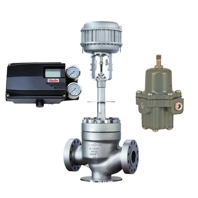 Chuanyi Control Valve Is Equipped With TissinTS905 Smart Valve Positioner And Fisher67CFR Pressure Reducing Valve