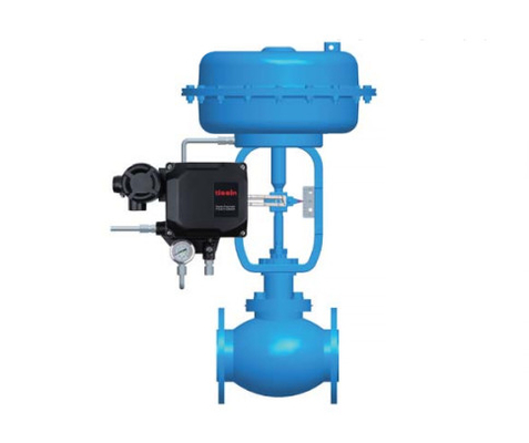 Tissin TS600R E-P Positioner With Chinese Chuan Yi Control Valve And Fisher 67CFR Pressure Reducing Valve