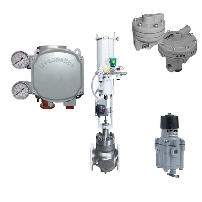 Masoneilan SVI1000 Valve Positioner BR200 BR400 Volume Booster 78-40 Filter Regulator For Pneumatic Control Valve-2