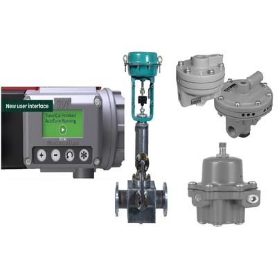 Masoneilan SVI3-21111212 Valve PositionerFisher 67CFR Filter Regulator  BR400 Volume Booster For Pneumatic Control Valve