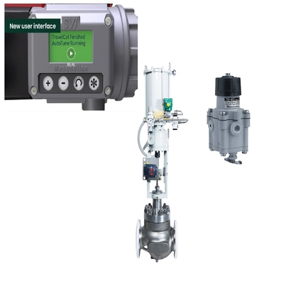 HCP Chuanyi Pneumatic Regulating Valve With SVI3 Masoneilan Valve Positioner 78-40 Filter Pressure Reducing Valve