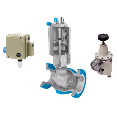 Mokveld HIPPS Valve With Samson3701 Positioner And KOSO PRF300 Filter Pressure Reducing Valve