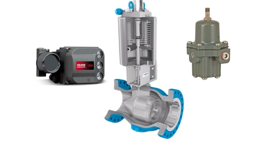 Mokveld HIPPS Valve With Samson3701 Positioner And KOSO PRF300 Filter Pressure Reducing Valve