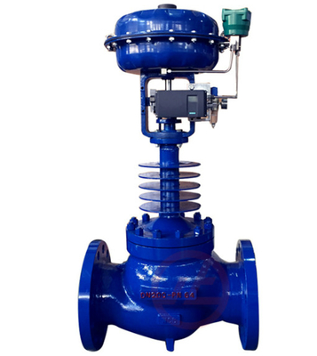 Chinese Control Valve With Siemens Positioner And 67cfr Regulator And Asco Solenoid Valve