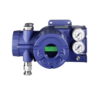 Flow Control Valve with Fisher 67CFR filter regulator and Foxboro SRD960 Valve Positioner