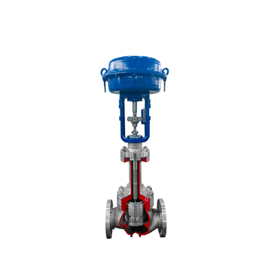 Flow Control Valve With Flowserve 3200MD Valve Positioner ASCO 551 Solenoid Valve 67CFR Filter Regulator